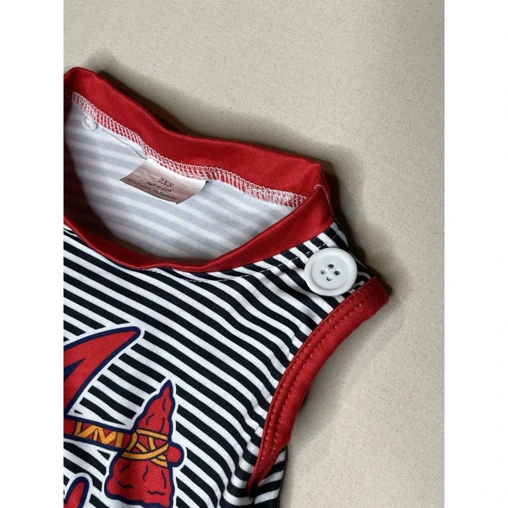 Atlanta Braves Infant One Piece Size 6-12 Months